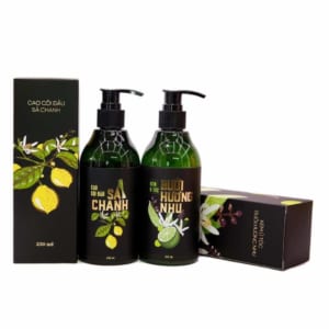 Combo Cao Gội Sả Chanh & Kem Xả Ủ Bưởi Hương Nhu